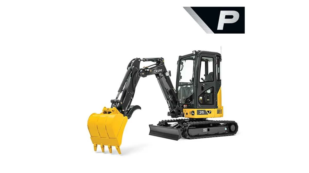 john deere 26 excavator specs