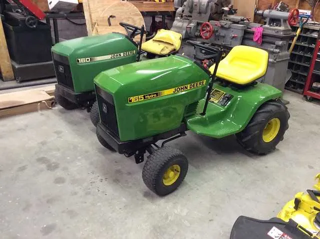 john deere 165 specs