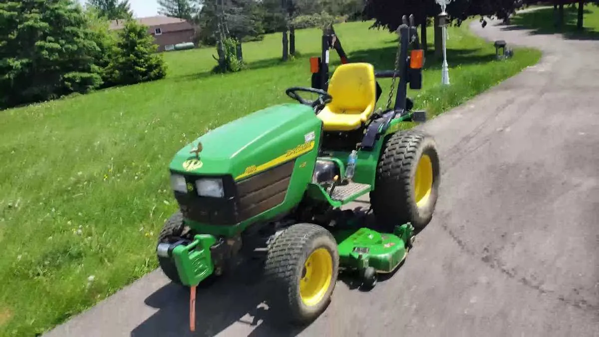 spec john deere 4110 mower