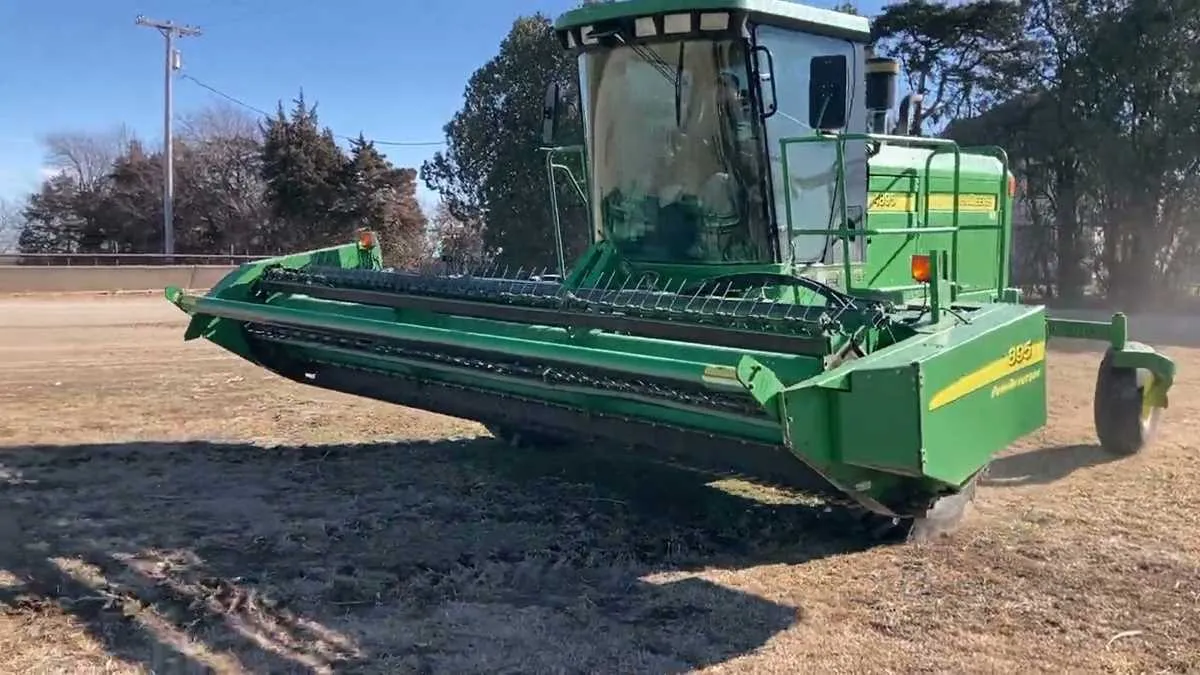 john deere 4895 windrower specs