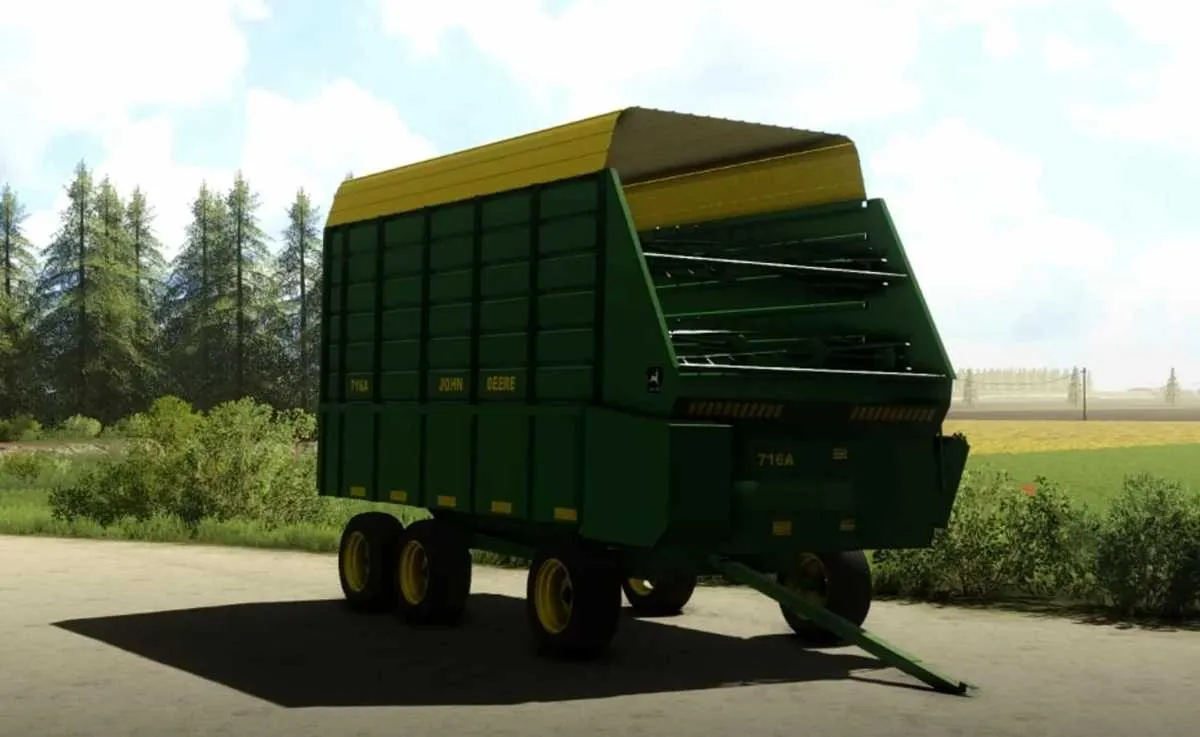 john deere 716a forage wagon specs