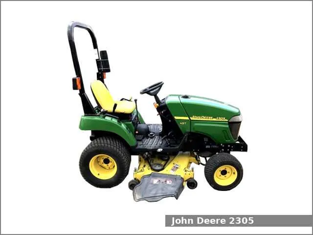 2006 2305 john deere tractor specs