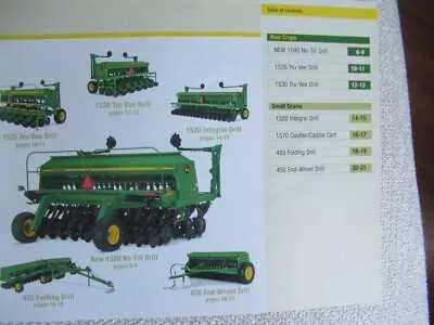 john deere 1520 grain drill specs