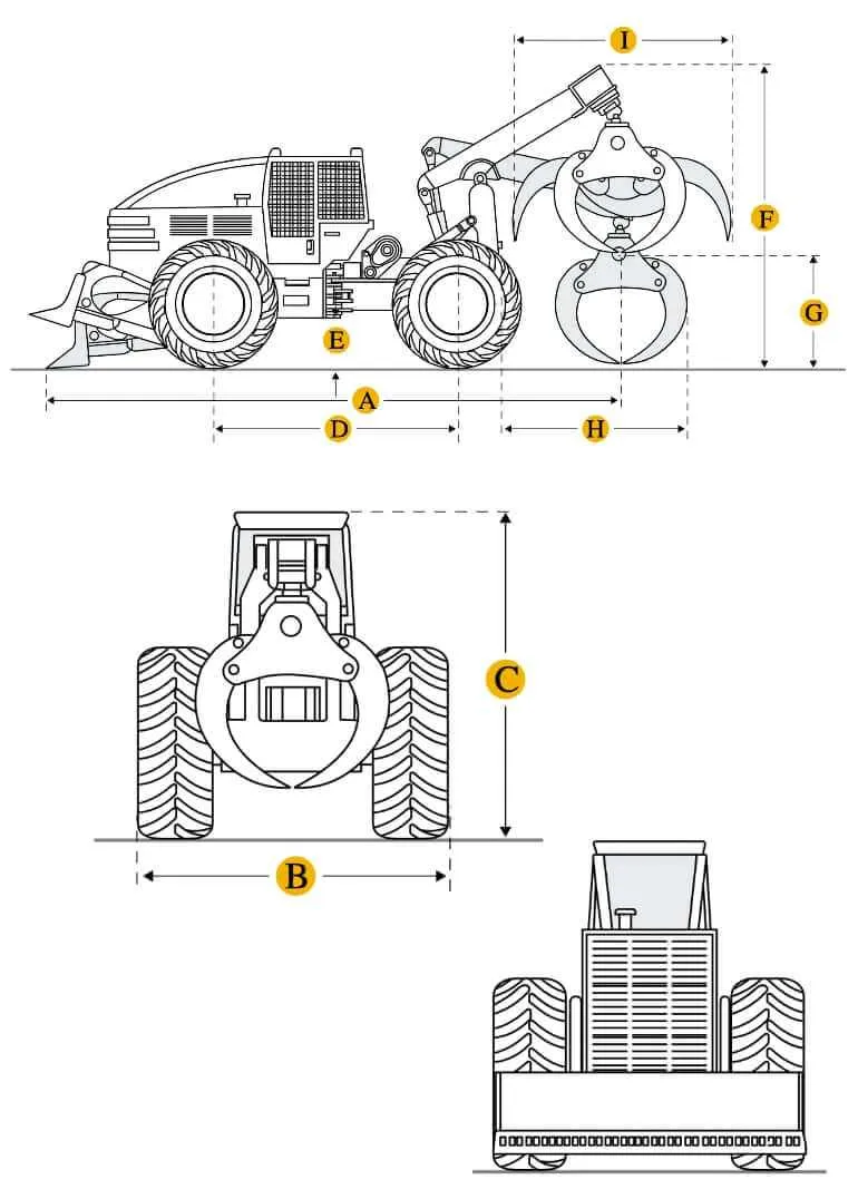 john deere skidder specs