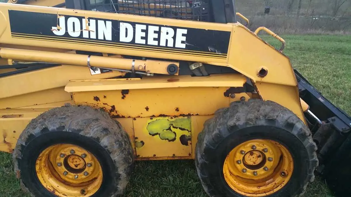 john deere 8875 skid loader specs