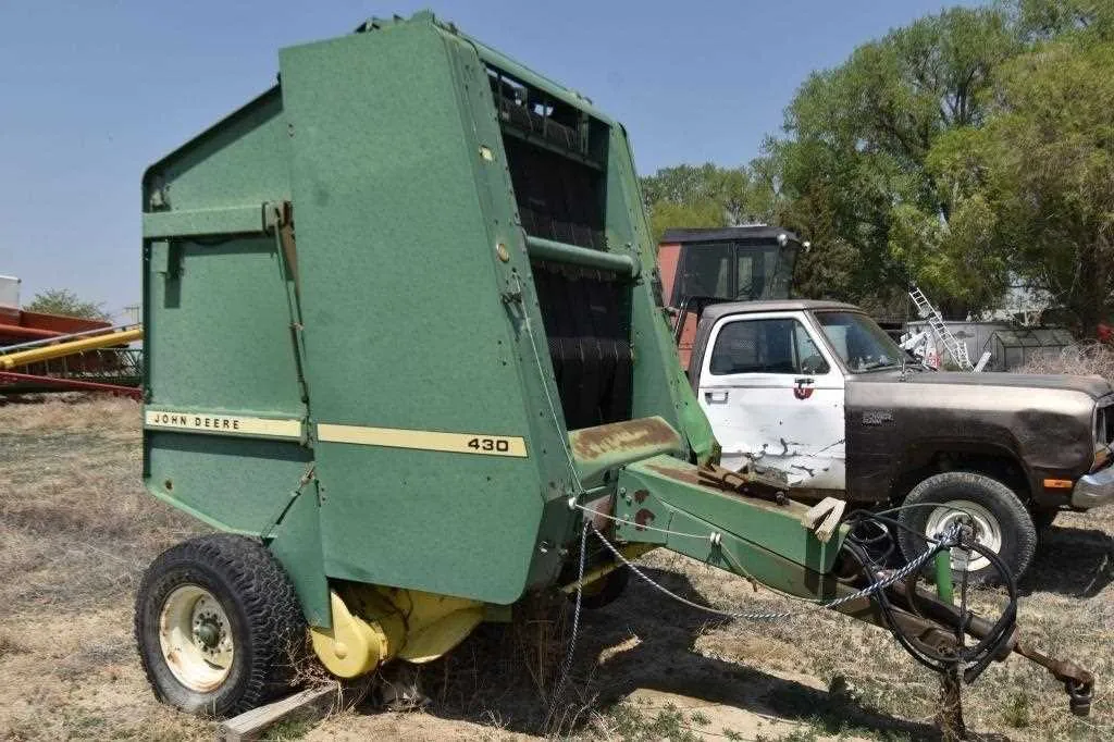 john deere 430 round baler specs