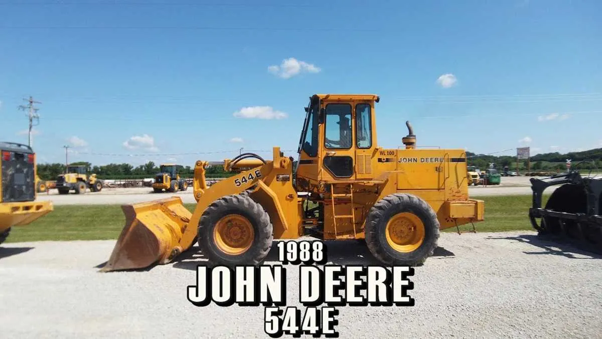 john deere 544e wheel loader specs