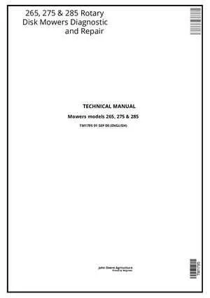 spec for john deere 275 mower spec for john deere 275 mower