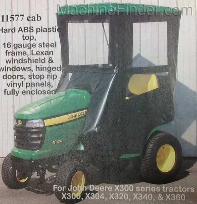 specs on 2006 john deere x360