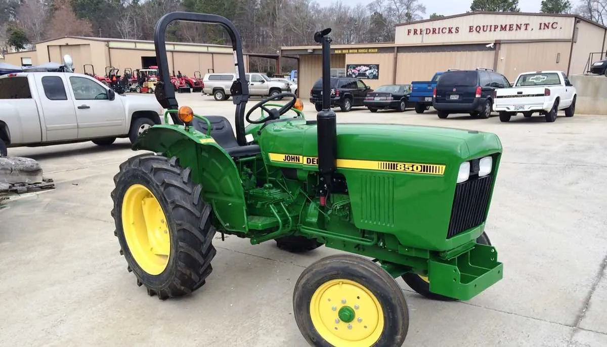 specs on john deere 850 specs on john deere 850