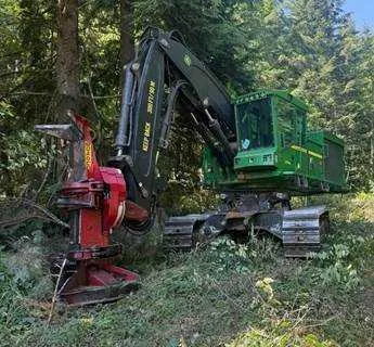 john deere 853g feller buncher specs