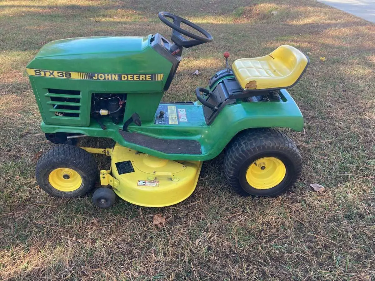 stx38 john deere specs