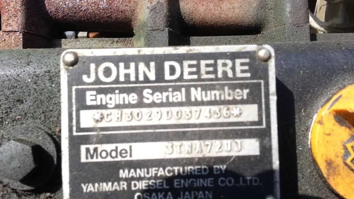 john deere f935 engine specs