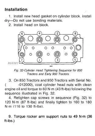 john deere gator engine torque specs