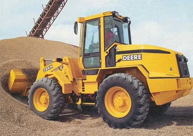 john deere 344 loader specs