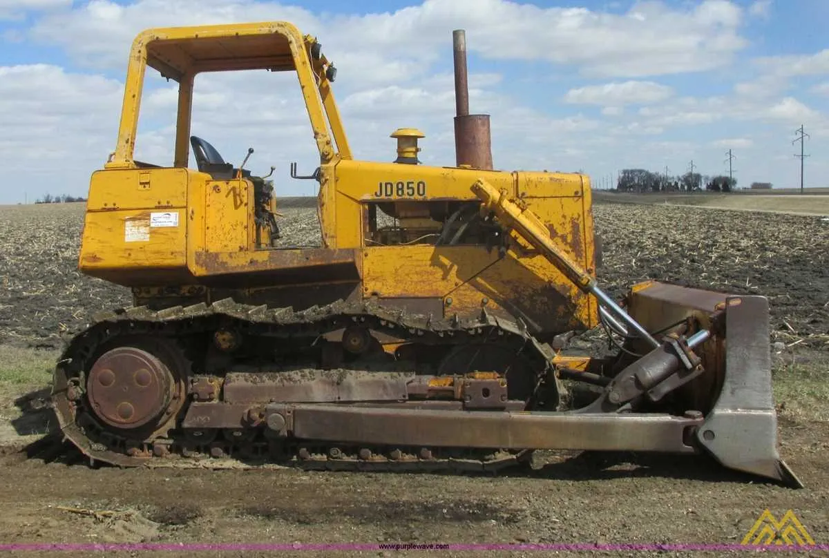 john deere 850 specs dozer