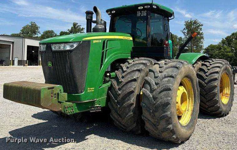 john deere 9560r tractor specs