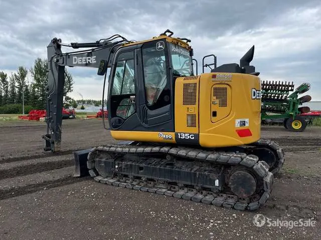 john deere 135g specs