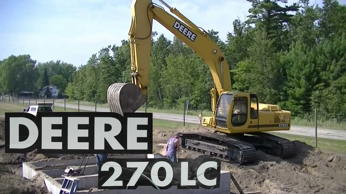 john deere 270 lc specs