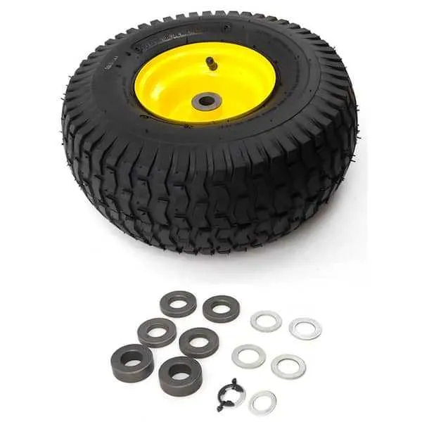 john deere 120 mower tires specs