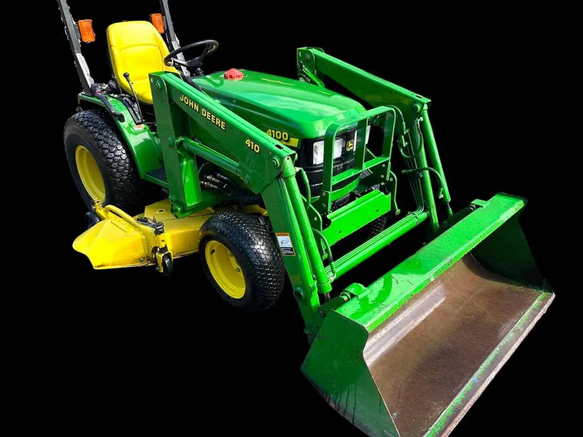 john deere 410 compact tractor specs