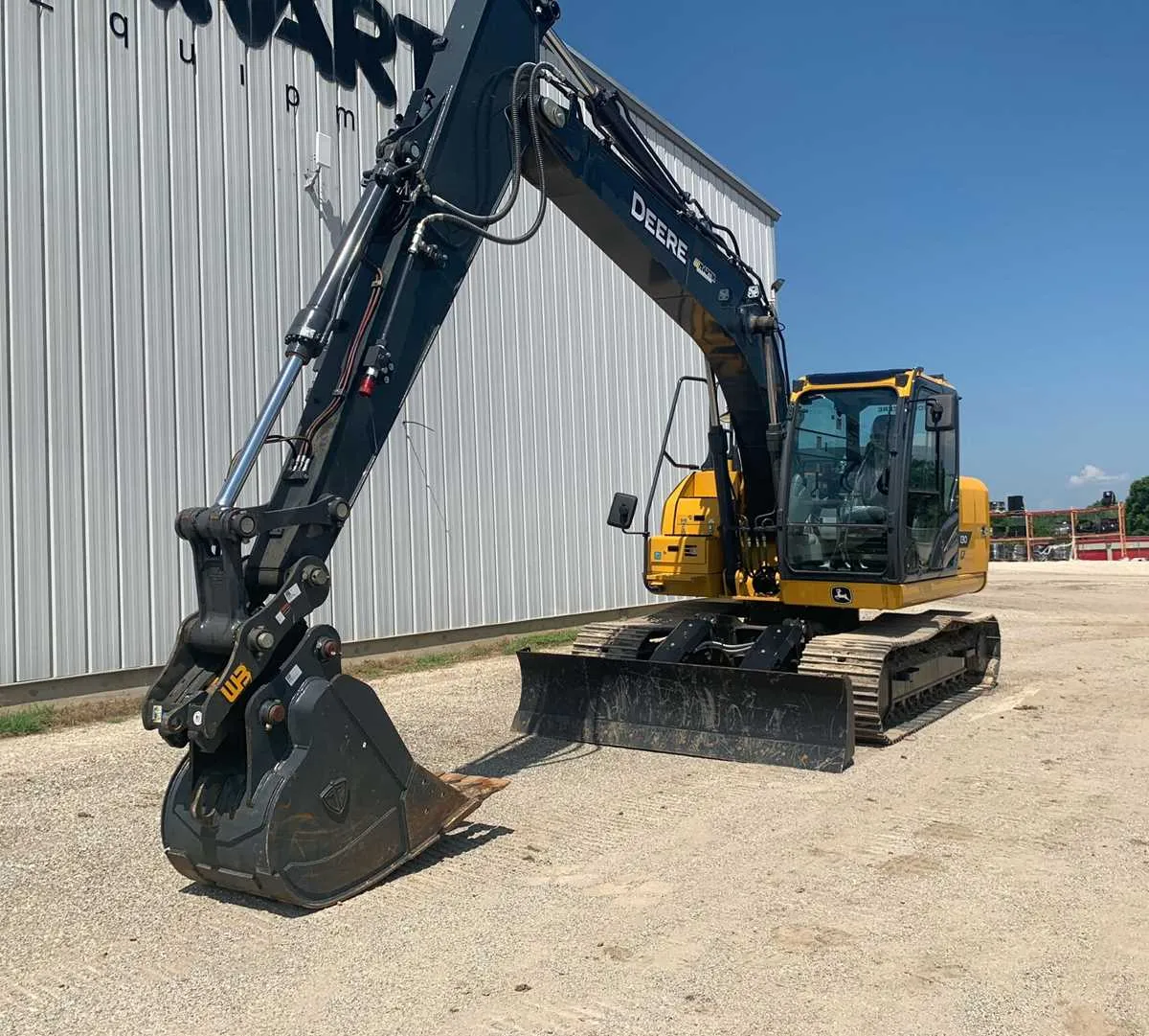 john deere 130 zero swing excavator specs