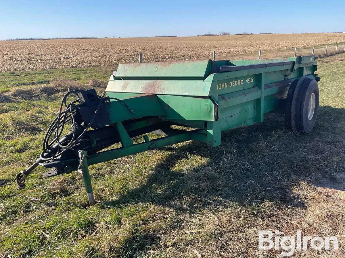 john deere 455 manure spreader specs