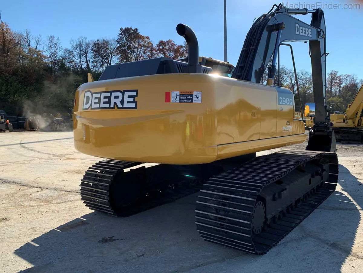 john deere 290 excavator specs