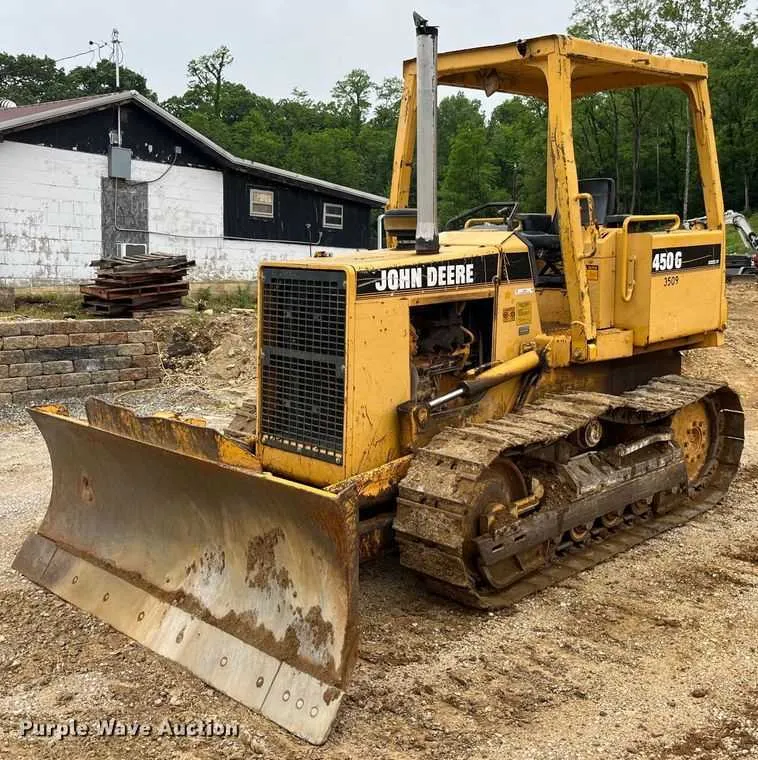 john deere 450 crawler dozer specs