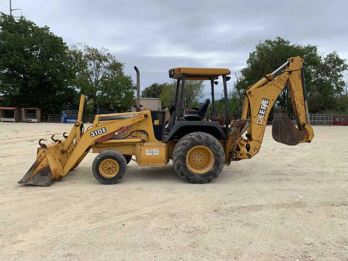 john deere backhoe 310e specs