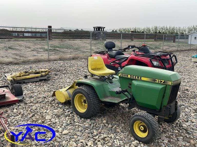 john deere 317 mower specs