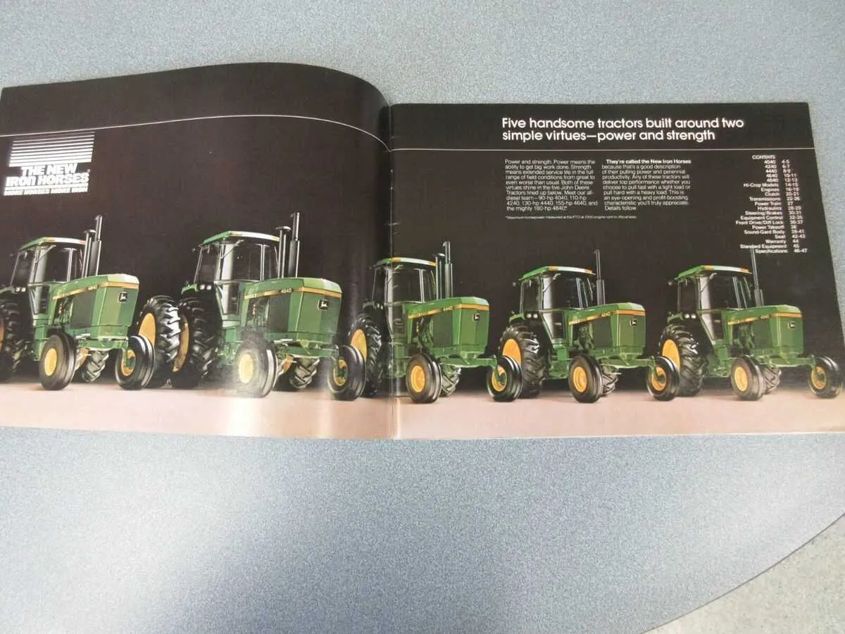 john deere 42 horse tractor specs