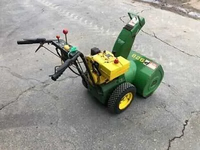 john deere 826 snowblower specs