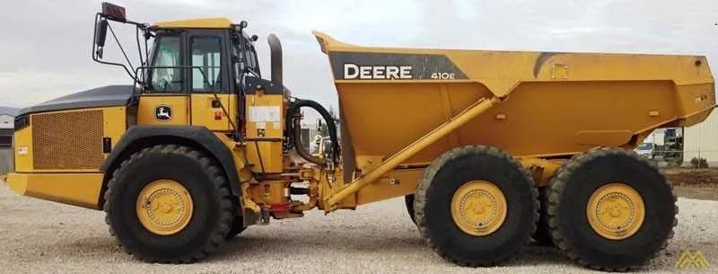 john deere 410e dump truck specs