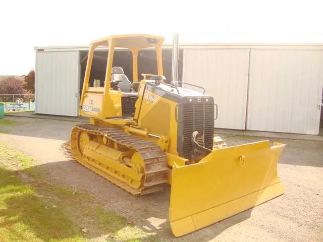 john deere 450h dozer specs