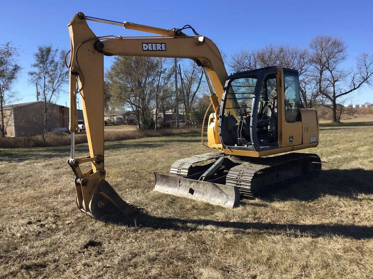 john deere 80d excavator specs