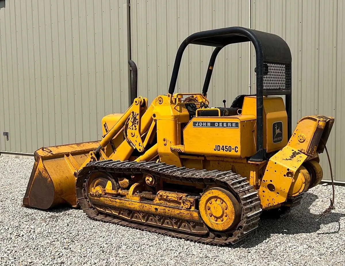 john deere 450c crawler loader specs