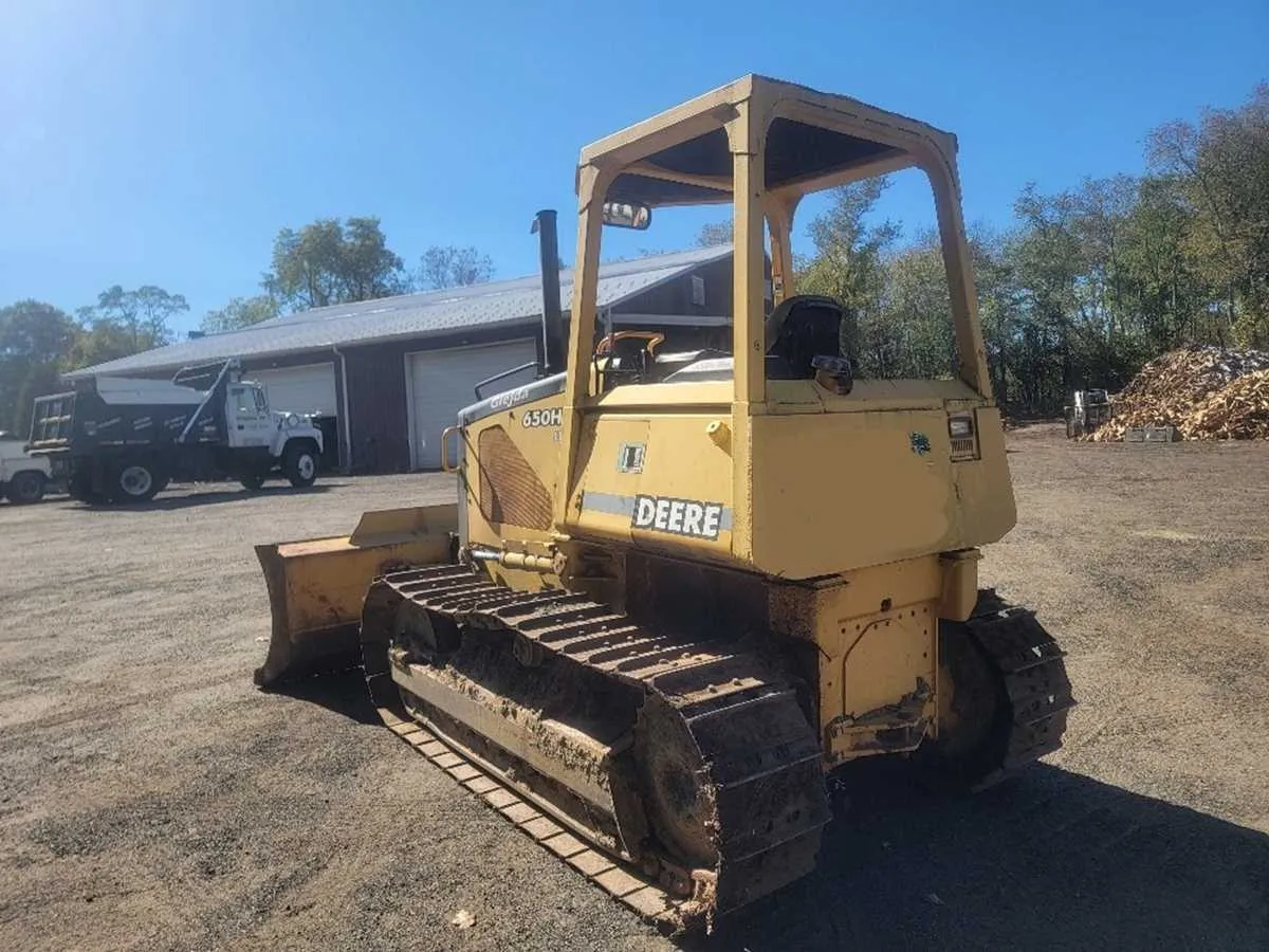 john deere dozer specs 650h