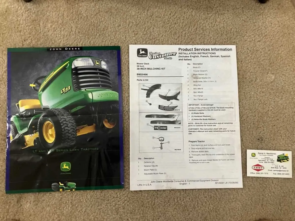 lt155 john deere mower specs lt155 john deere mower specs