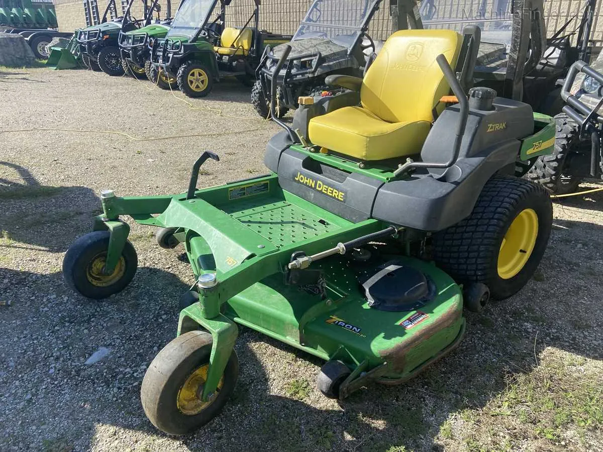 john deere 757 mower specs