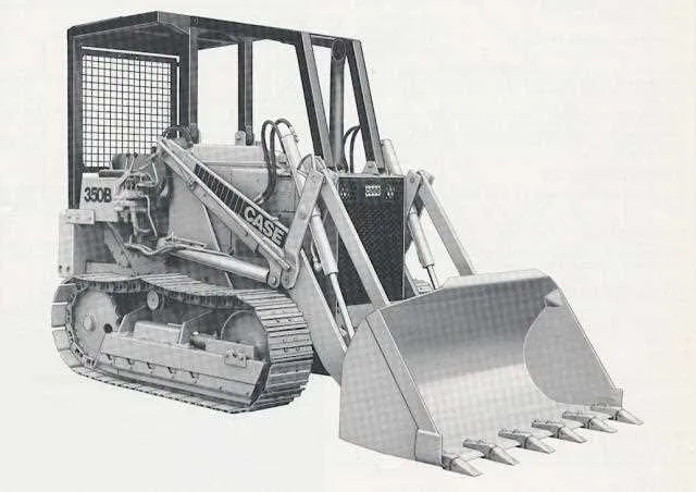 white specs on a 1979 350 john deere dozer
