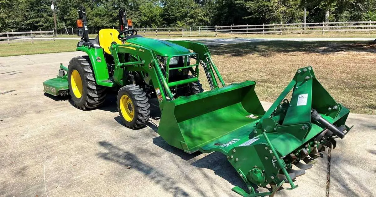 john deere 3238e loader specs