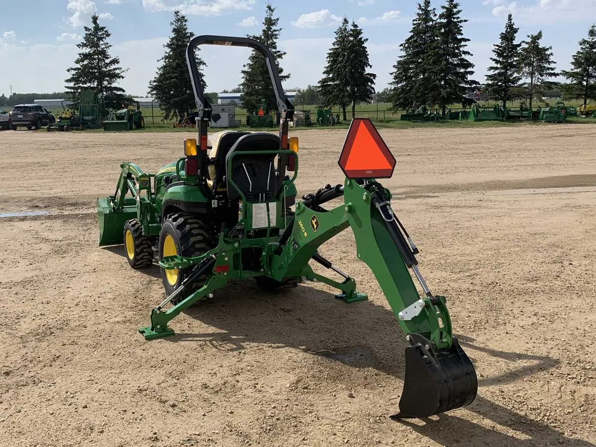 john deere 2025r backhoe specs