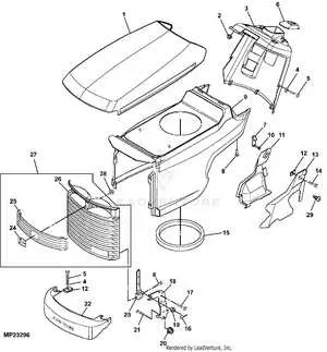 specs on john deere lx288