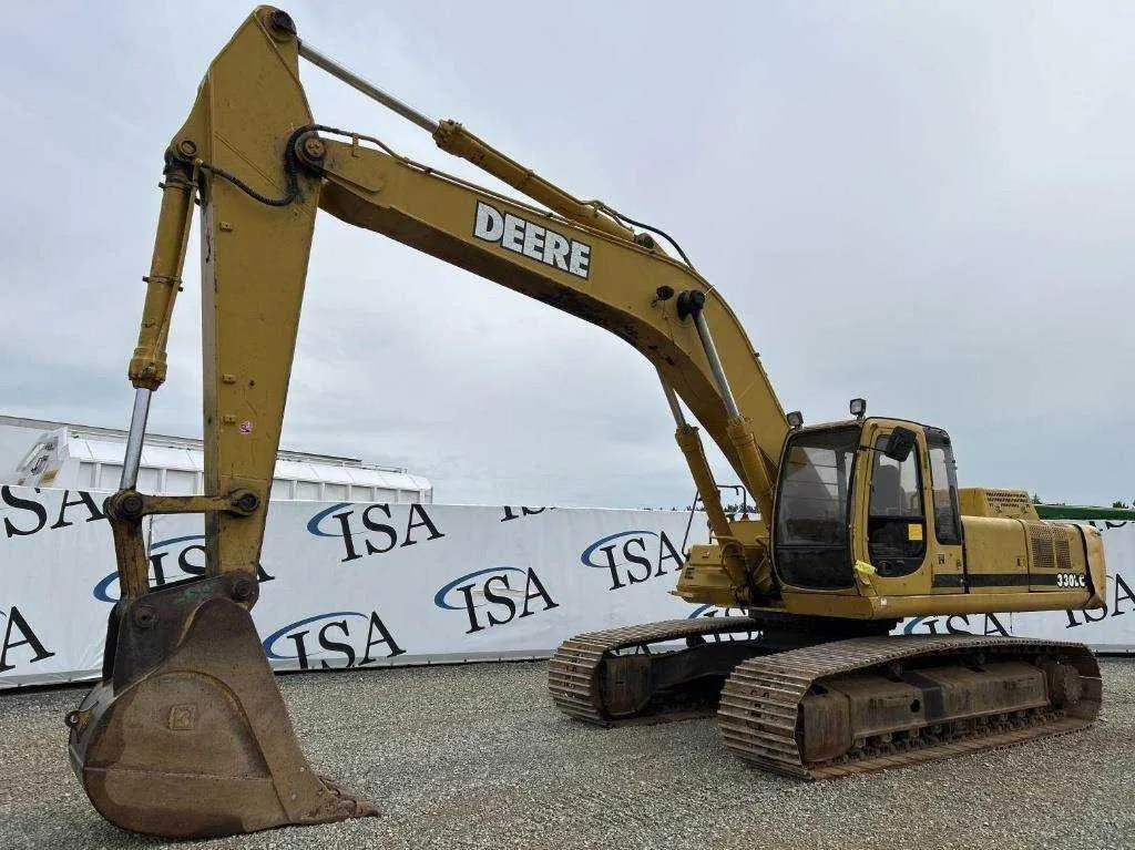 john deere 330 excavator specs