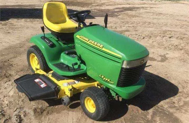 john deere lx277 deck specs