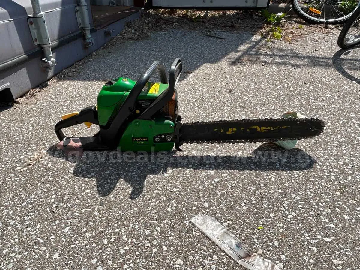 john deere cs 36 chainsaw specs