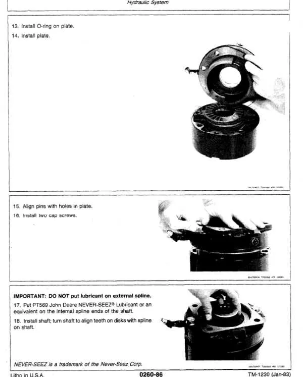 john deere 990 excavator specs