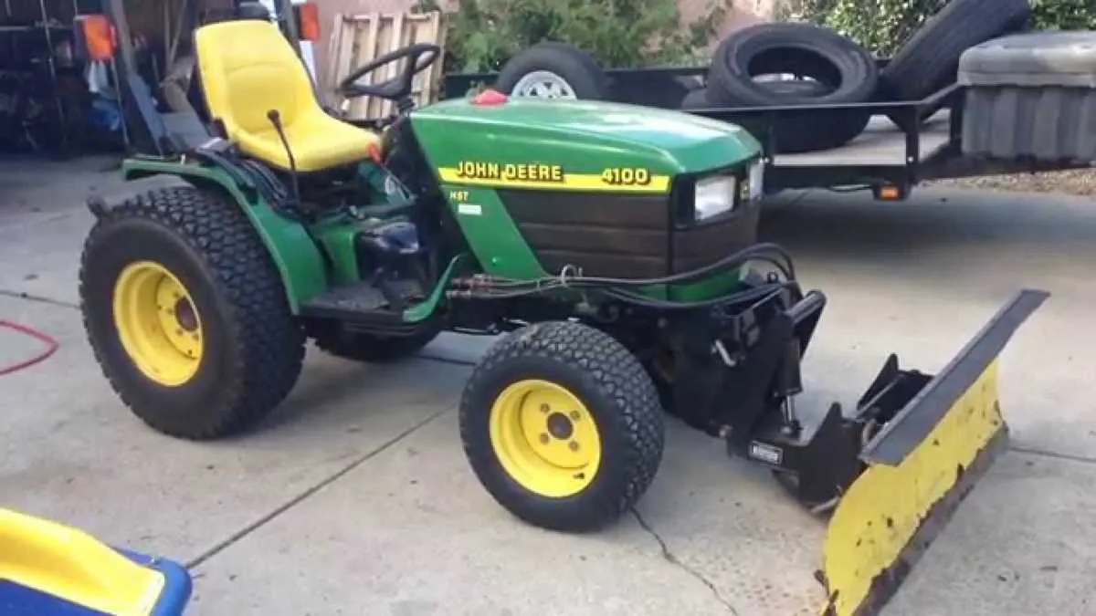 john deere 4100 narrow specs