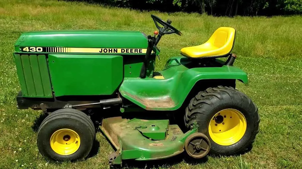 john deere 430w specs